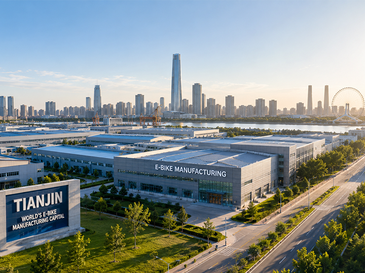 Why Tianjin Is The World's E-Bike Manufacturing Capital