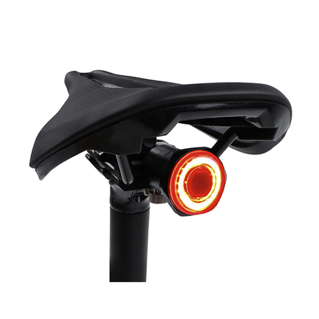  Intelligent brake induction tail light road bike mountain bike bicycle light usb charging tail light Warning Light